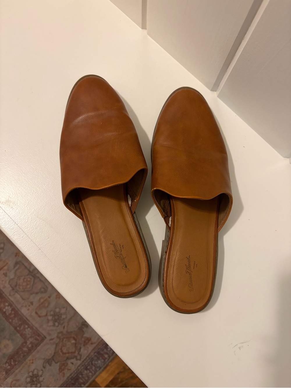Universal Thread Brown Mules
